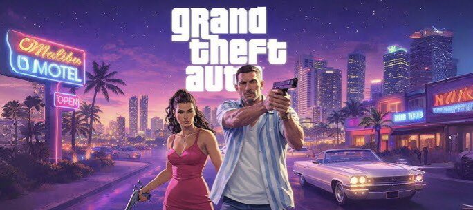 viagamezz's tweet image. متبقي 201 يوم على إصدار لعبة grand theft auto VI
#GTA6 #RockstarGames