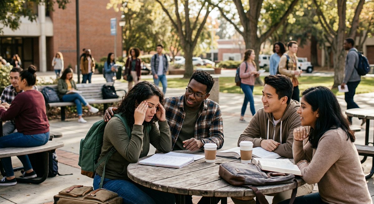JUCOAI's tweet image. Feeling overwhelmed with your course load? You’re not alone. 60% of community college students say balancing work and studies is their biggest challenge. We'll help you manage! #CommunitySupport zurl.co/5r8PZ

#accdistrict
#houstoncitycollege
#dallascollege
#hccproud