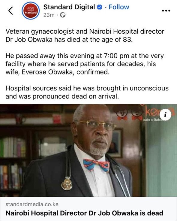 Francis Gaitho tweet media