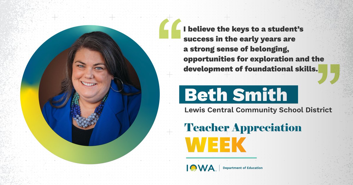Iowa Department of Education tweet media