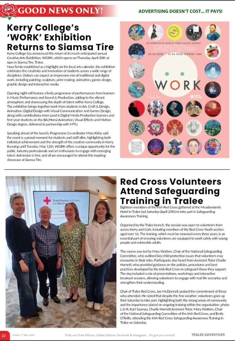 Irish Red Cross - Tralee tweet media