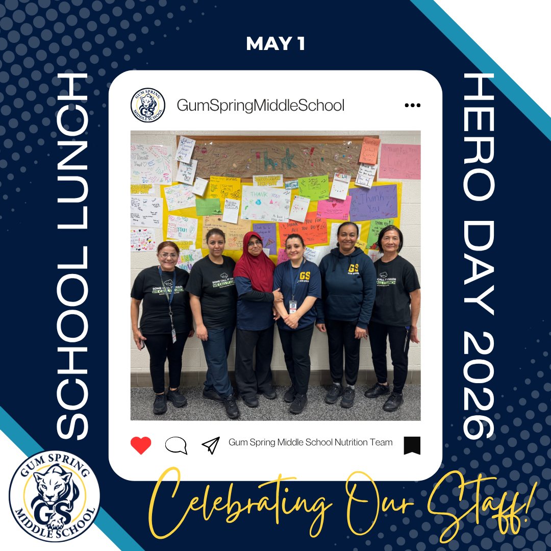 Gum Spring Middle School tweet media