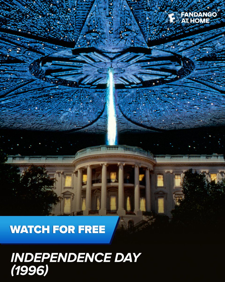 Fandango's tweet image. "Welcome to Earth!"

You can now watch #IndependenceDay for free on Fandango at Home - fandan.co/WatchIndepende…