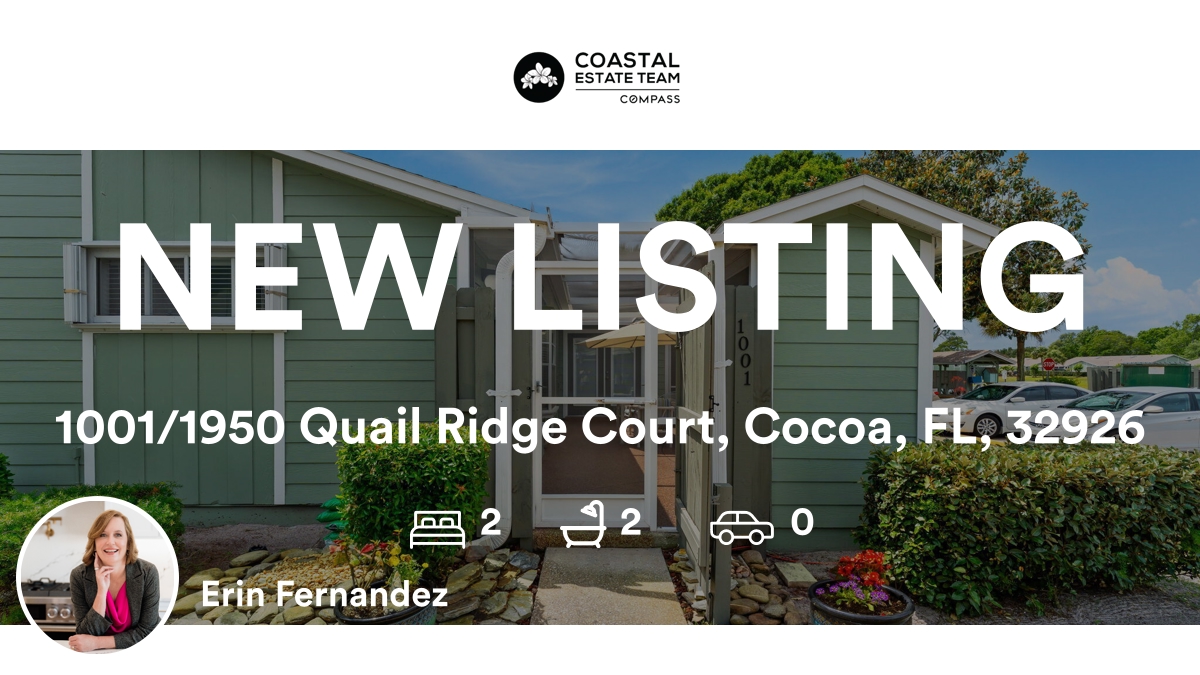 Erin Fernandez, Realtor® on FL's Space Coast tweet media
