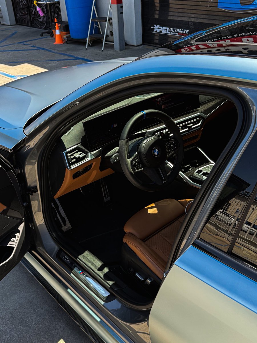Satin Ghost Blue M340i