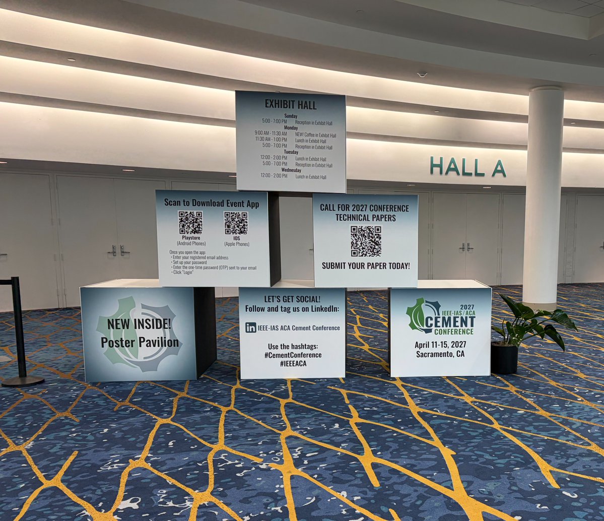ECNautomation's tweet image. Great insights and valuable takeaways from our visit to the Cement Conference in Fort Lauderdale, Florida.

A great opportunity to explore industry trends, connect with peers, and gain fresh perspectives shaping the future of cement.

#CementConference #IndustryInsights