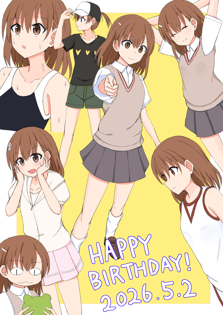 3535MB's tweet photo. おめでとう！🎂🎉🥰
#御坂美琴生誕祭
#御坂美琴生誕祭2026 https://t.co/m7yYBh1y12