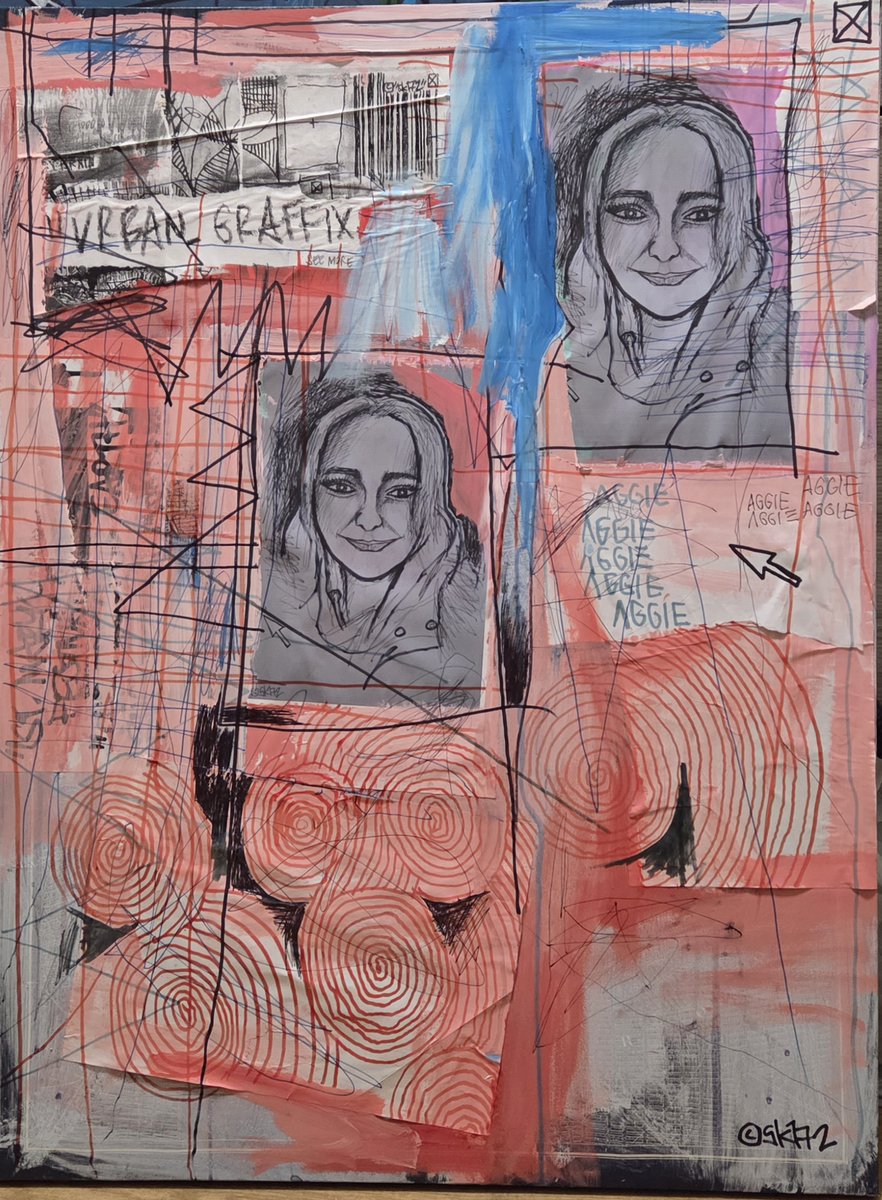 sk_oneseventwo's tweet image. #aggie #acrylic #Sharpie #canvasboard #Neotists #naivefigurative #primitive #StreetArt #mentalhealth #MentalHealthMatters #MentalHealthAwareness