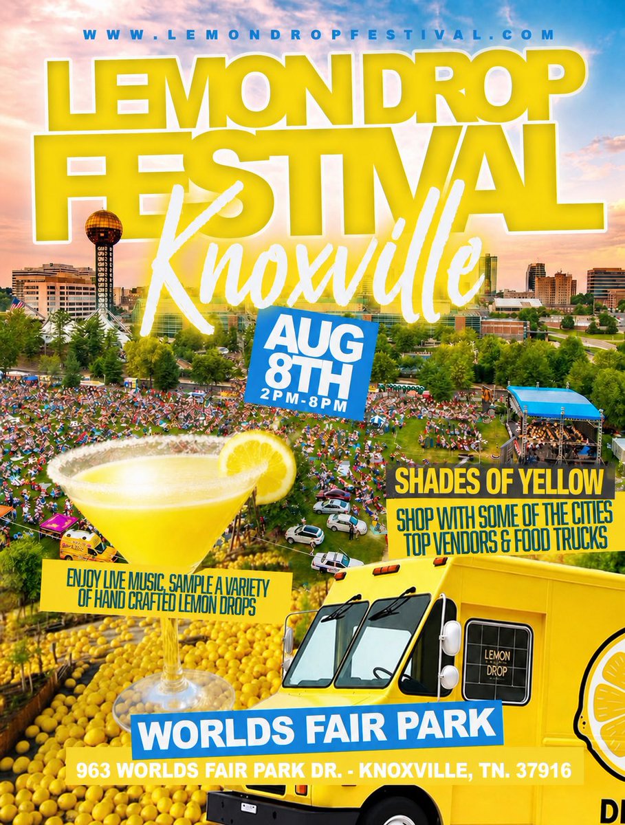 XP5LB's tweet image. #LemondropFestival #Knoxville #KnoxvilleTn #Tennessee #Knoxvegas