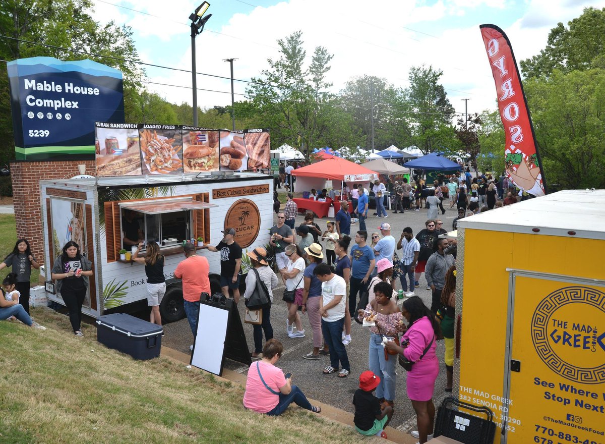 cobbcountygovt's tweet image. TASTE OF MABLETON POSTPONED - NEW DATE AUG. 29
Taste of Mableton, happening 10 a.m. - 4 p.m. Saturday, May 2, at the Mable House Complex, 5239 Floyd Road, Mableton. 
More info here:
mableton.org/taste-of-mable…

#mableton #cobbcounty #festival #food #familyfun