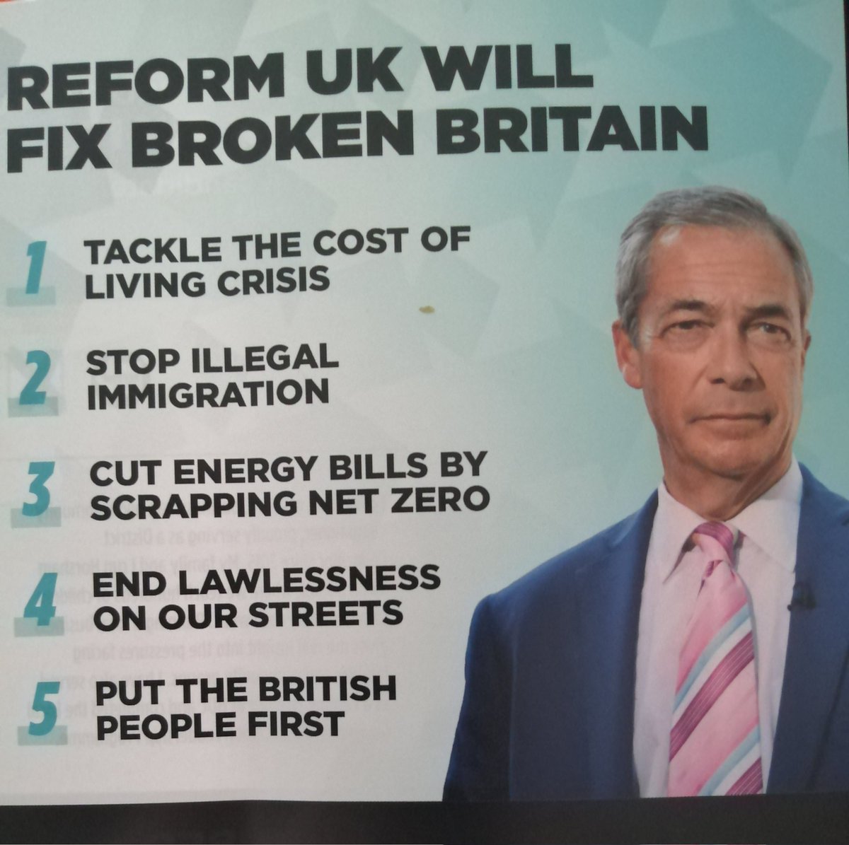 Parody Nigel Farage tweet media