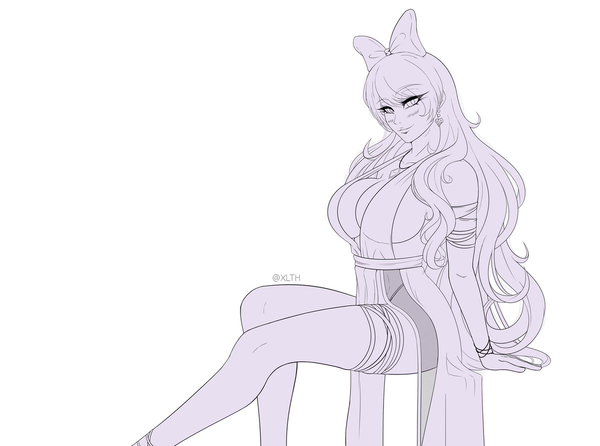 Xlthuathopec's tweet image. Blake WIP 💜

Pretty cat...

#RWBY #Blake_Belladonna