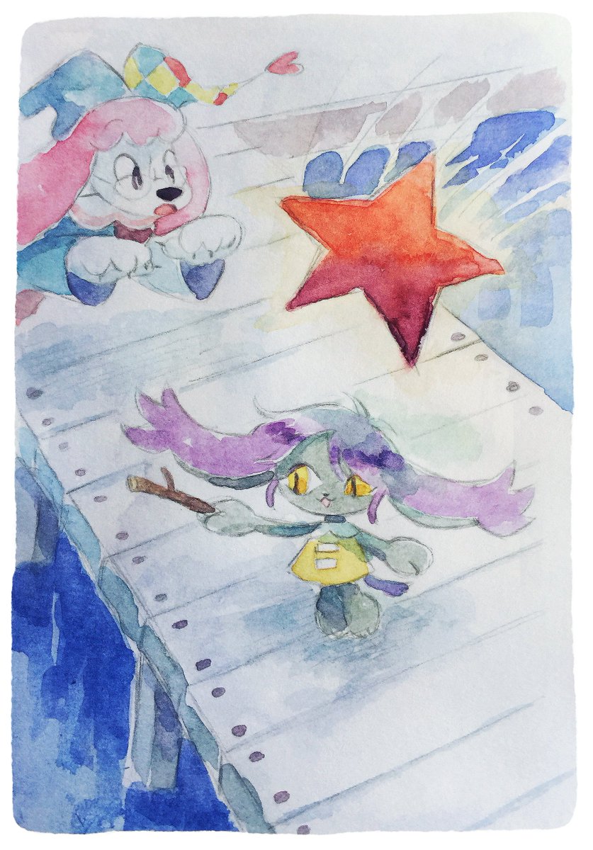 leirinart's tweet photo. I have remade the first two illustrations from Magical Millennium (chapter 1). I hope the improvement speaks for itself. https://t.co/7VGedKq1AU