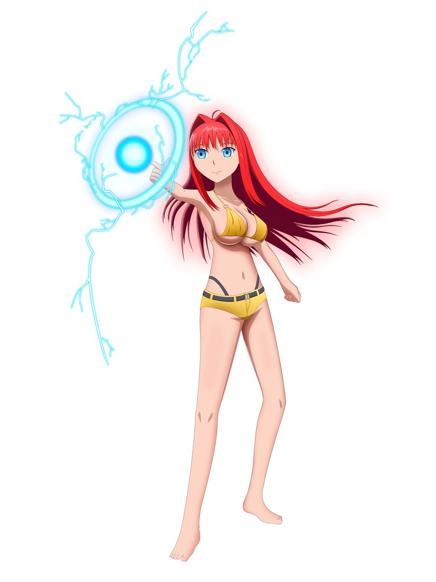 Aoko Aozaki Gold Swimsuit - Golden Week art #ゴールデン水着ウィーク