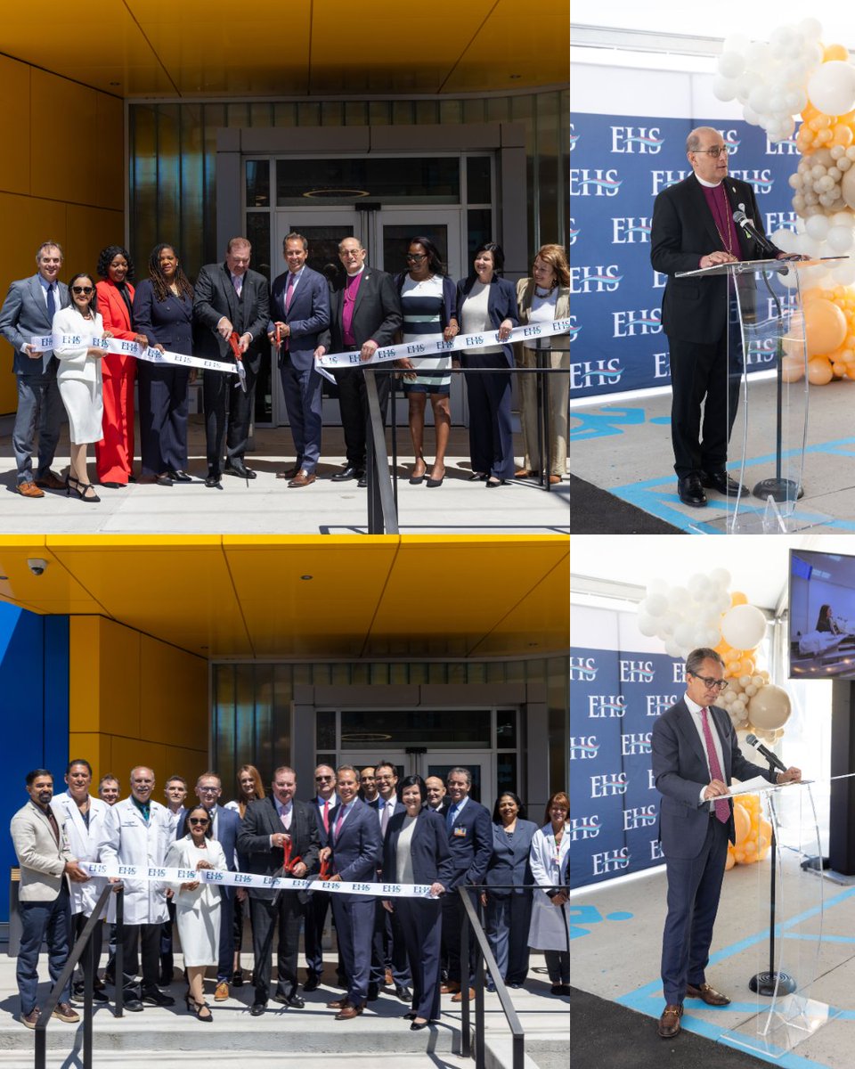 EpisHealthScvs's tweet image. Today marked a major milestone for #EHS as we celebrated the grand opening of the Walsh Ambulatory Pavilion with a #RibbonCutting ceremony! Thanks to everyone who celebrated this occasion with us. We are excited to welcome patients and continue advancing care in our community.