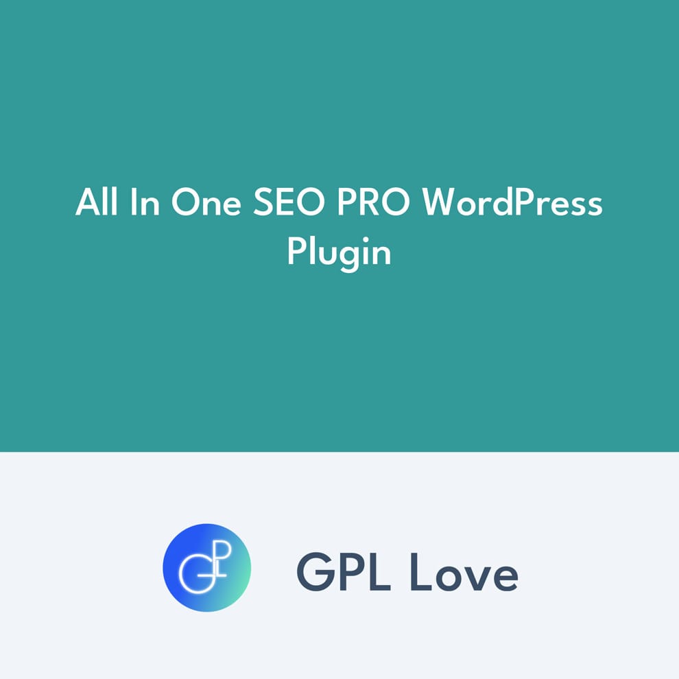 LoveGpl's tweet image. All In One SEO PRO WordPress Plugin 4.9.0
Only 4.59 
tinyurl.com/y9du74sp

#Plugins #SEO #WordpressPlugins #AIOSEO