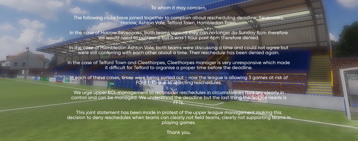 AFC Harrow tweet media