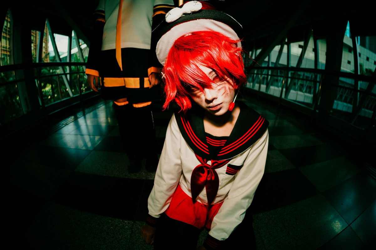cozyyakkun's tweet photo. 🤡

#FUKASE #フカセ #VOCALOID #コス #cos #cosplay https://t.co/0unePigOzI