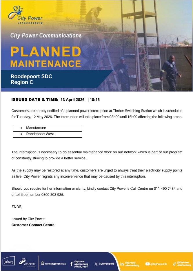 Outage details