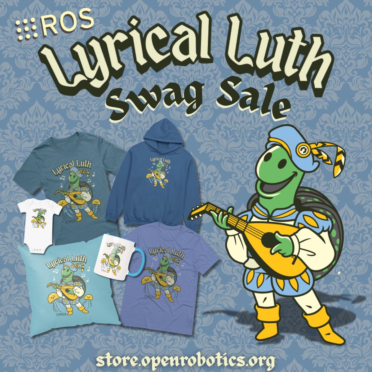 OpenRoboticsOrg's tweet image. Here is your #ROS and open source robotics news for the week of April 27th, 2026:

🎸ROS 2 Lyrical Luth beta released
🎸Help us test Lyrical, get free swag!
🎸ROS Lyrical swag now available
🎸Gaussian Splats come to ROS 2 &amp;amp; RViz
🎸GPS-Denied nav with ROS &amp;amp; @PX4Autopilot 

⬇️⬇️