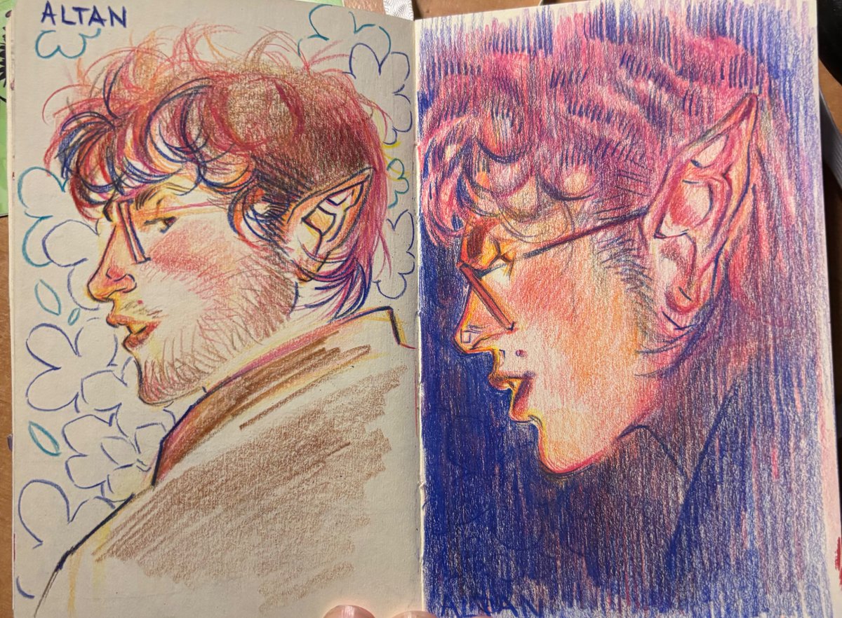 brdtds's tweet image. im #sick but i doodled these today #ocart