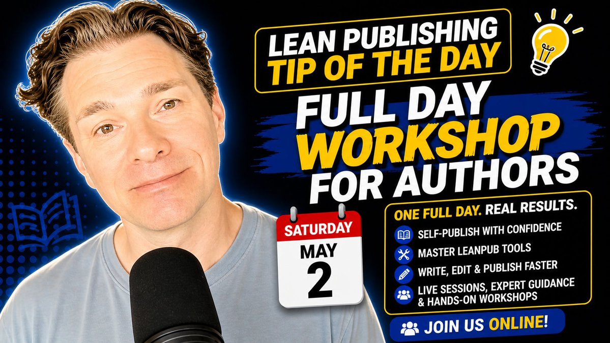 Leanpub tweet media
