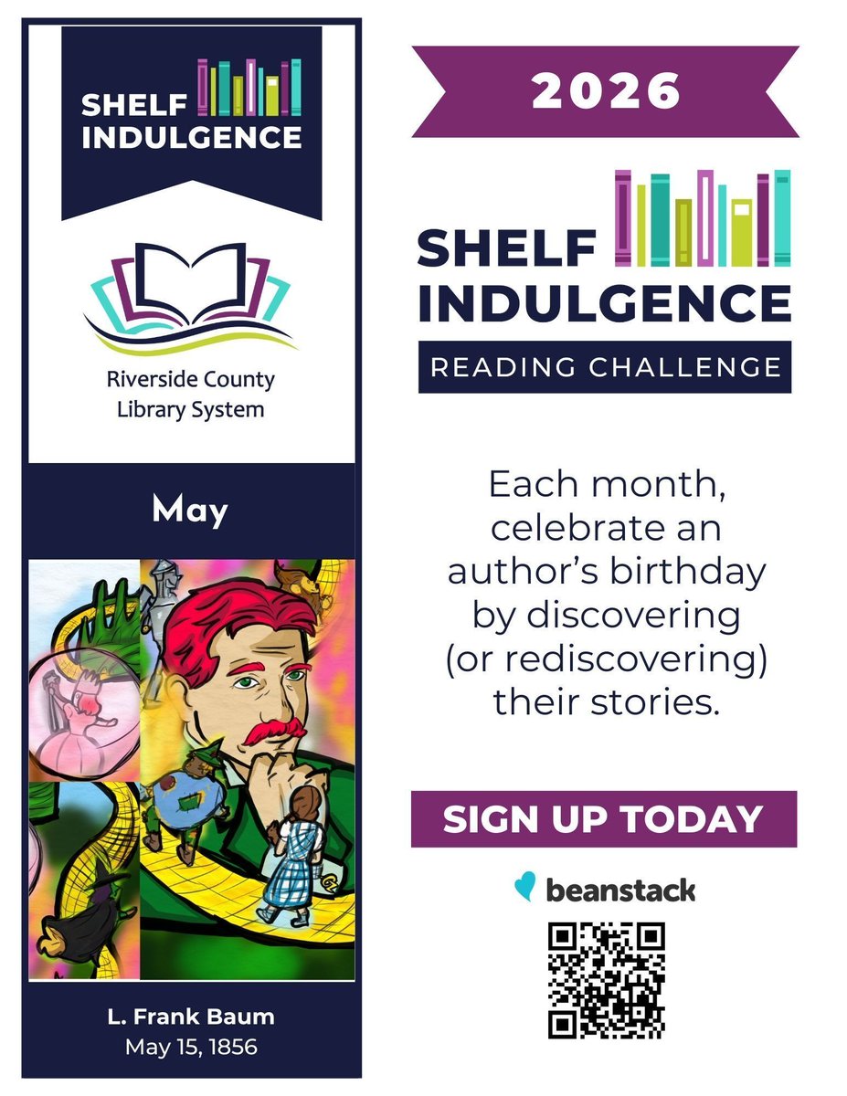 MeadValleyLib's tweet photo. Step into a world of wonder this May by celebrating the birthday of L. Frank Baum. Journey through imaginative landscapes, unforgettable characters, and timeless adventures that continue to enchant readers of all ages. https://t.co/gkC0FlFpFA