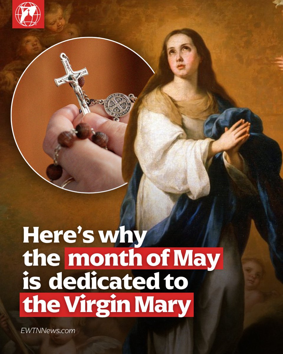 The Catholic Church dedicates the entire month of May to the Blessed Virgin Mary, mother of God and spiritual mother of all.

In the plan of salvation, the Blessed Virgin Mary holds a special place. By virtue of her role to be the mother of the Son of God by divine election, she