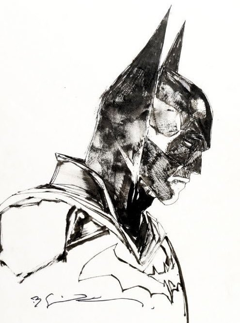 batmancurated's tweet photo. the batman by bill sienkiewicz https://t.co/Gut4zRUo72