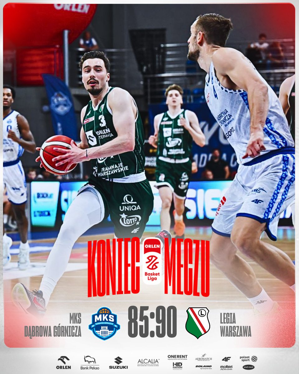 PLKpl's tweet image. 🔥 @LegiaKosz lepsza w wyrównanej końcówce - pokonuje na wyjeździe @MKSDG_Kosz 💪

#plkpl @GrupaORLEN