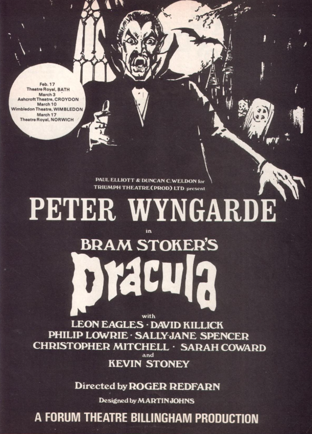PulpLibrarian's tweet image. Peter Wyngarde in Bram Stoker's Dracula (1975)