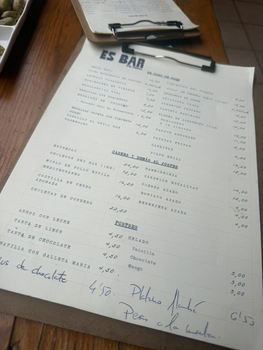 ArodSpainMedia's tweet image. Es Bar, el nuevo proyecto de Ses Boques (ganó el primer Best Chiringuito de Tapas) en #Ibiza.
@TapasMagazine y @forbesbaleares recomienda.