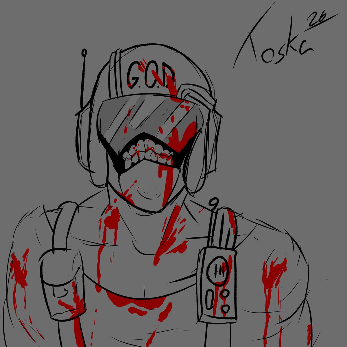 Toskasha1's tweet photo. Gatherers. Of. Data. intentionally employees the maladjusted, mutated, criminal elements of the Gargantuplex. They are the eyes and ears, given free reign to do as they please so long as their equipment continues to record everything. Information will make them gods. #oc #art https://t.co/AXSAX1zsqD