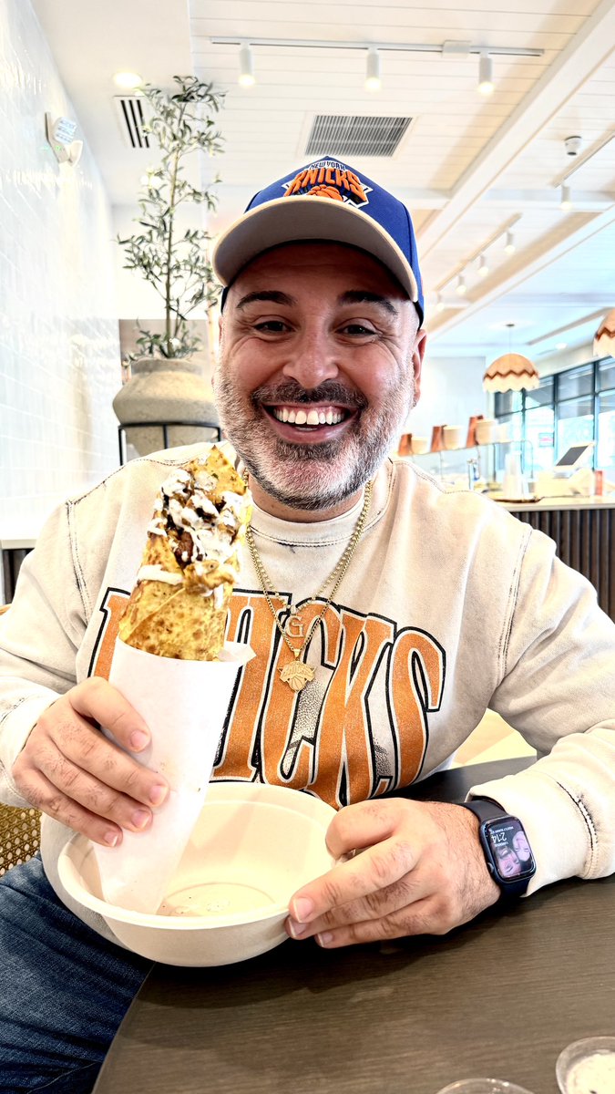AnthonyMSG's tweet image. In honor of The #Knicks advancing THIS Monday, if you’re in the Westchester area pass by GiGi’s for a meal and get 30% off by mentioning my name! 

139 Fifth Ave, Pelham, New York

🧡💙