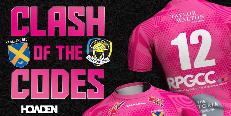 StAlbansRFC's tweet image. Clash of the Codes... the Kit! The #BlueandGold turn Pink to support Toby and the RFU Injured Players Foundation. Come along on 23rd May for a 3pm kick off and find out more! #Pitchero #RFU #stalbansrugby
pitchero.com/clubs/stalbans…