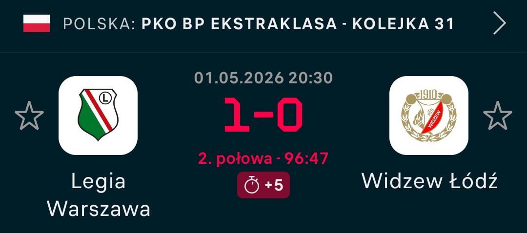 Kulesza OUT tweet media