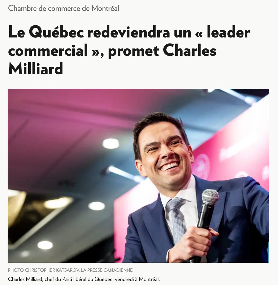 Parti libéral du Québec tweet media