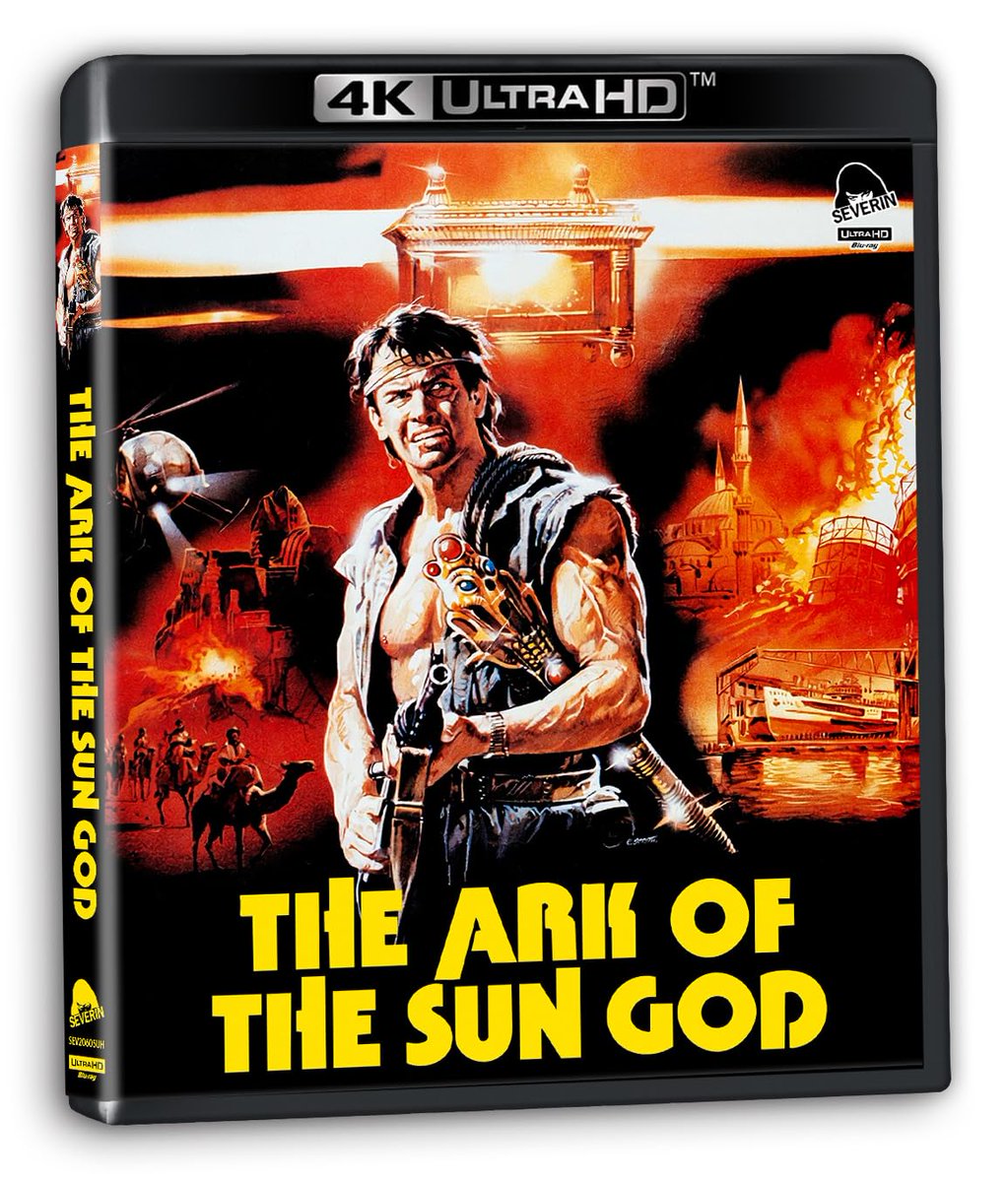 The_Ent_Factor's tweet image. The adventure film THE ARK OF THE SUN GOD / I SOPRAVVISSUTI DELLA CITTA MORTA (1984) has been released on Blu-ray &amp;amp; 4K Ultra HD

theentertainmentfactor.com/2026/05/the-ar…

#bluray #4k #4kultrahd #cultclassic #adventure #thearkofthesungod @SeverinFilms