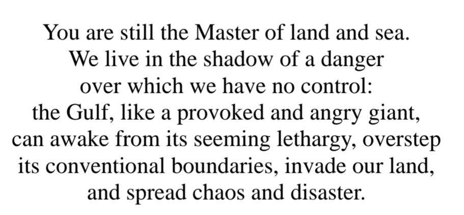 _rvryt's tweet photo. From "Prayer for Safety In Hurricane Season" composed by Maurice Shexnayder, Second Bishop of Lafayette https://t.co/mblJ8NK8de
