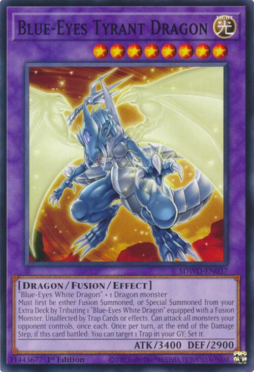 ExDragoon's tweet photo. @ChilledChaos Been my favorite of the Blue-eyes forms cause of his effects + honest is just fun https://t.co/S6NNrjXCnQ