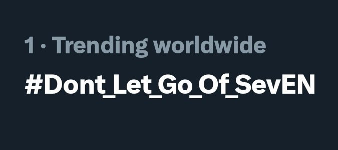 Love you engene...don't stop 🙅

Drop the tags‼️

#Dont_Let_Go_Of_SevEN
#Financial_Boycott_BELIFT_HYBE