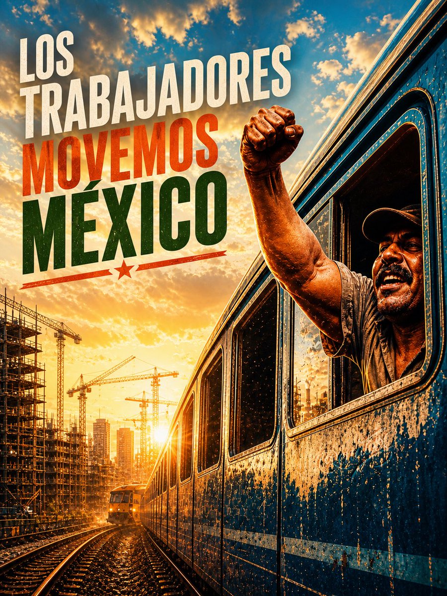 renatosx's tweet photo. Hoy no celebramos, hoy recordamos quién mueve todo.
Sin trabajadores, no hay país. 💪🇲🇽 https://t.co/ky4Gqx4Lst