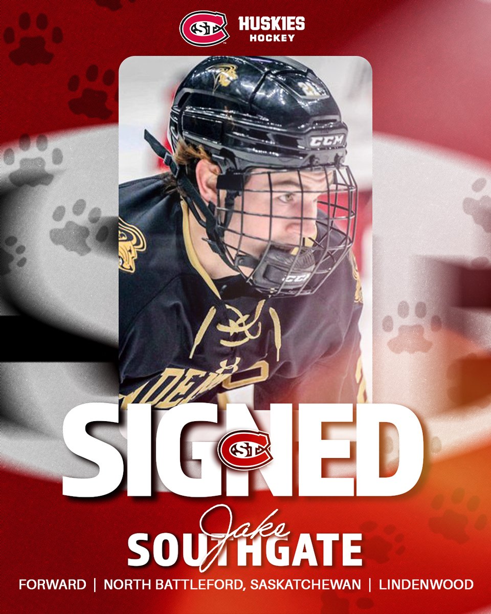 SCSUHuskies_MH's tweet image. A point producer ready for the big show! 👊

Jake Southgate scored 19 goals and 32 assists for 51 points in 88 games over three seasons with Lindenwood.

#GoHuskies | #HuskyHockey 🏒