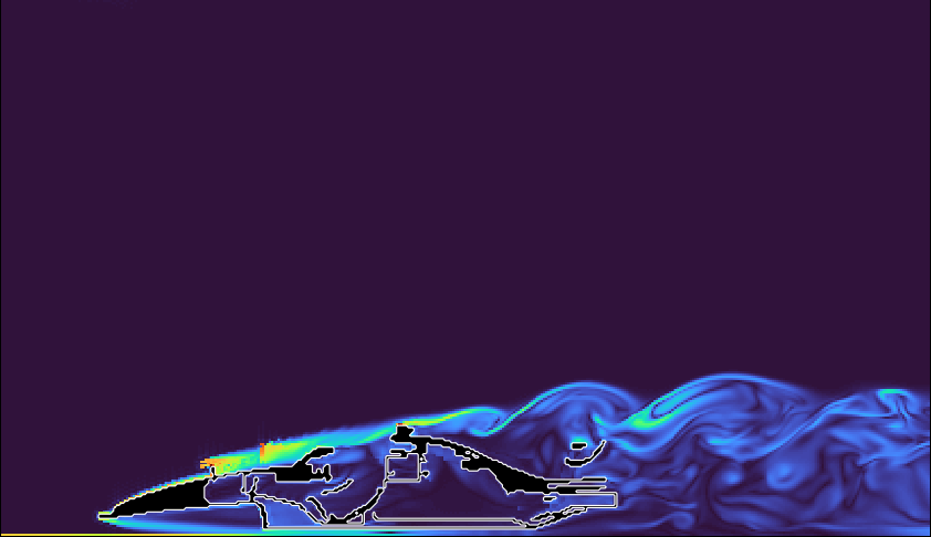 Forge_physics's tweet photo. @Cadillac_F1 Best of luck!!

(We definitely didn't run a model of your competition through our solver.  Nope.  Just a Model we found laying around) https://t.co/ttd72cz68b