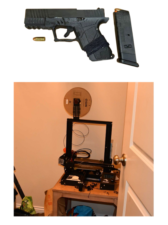Gun recovered from student on April 29 at St. Charles HS / 3D printer ...