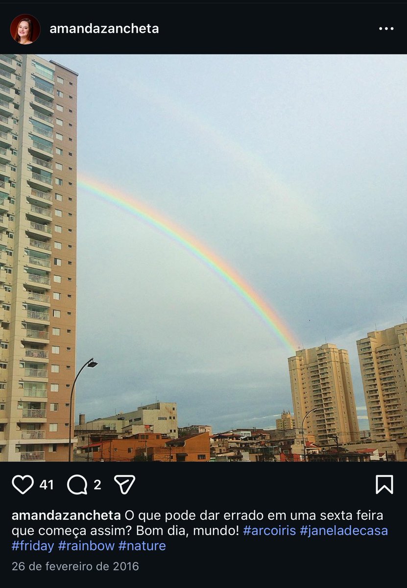 acordei assim hoje 🌈