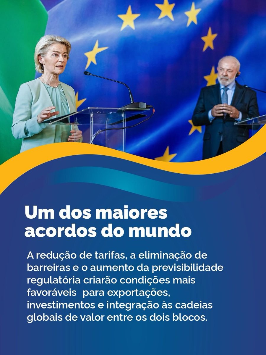 Hoje é um dia importante para o Mercosul, para a União Europeia, e para o multilateralismo. Após mais de duas décadas de negociações, o Acordo Mercosul - UE começa a entrar em vigor.

O acordo reúne 31 países, com uma população de 720 milhões de pessoas e um PIB combinado que