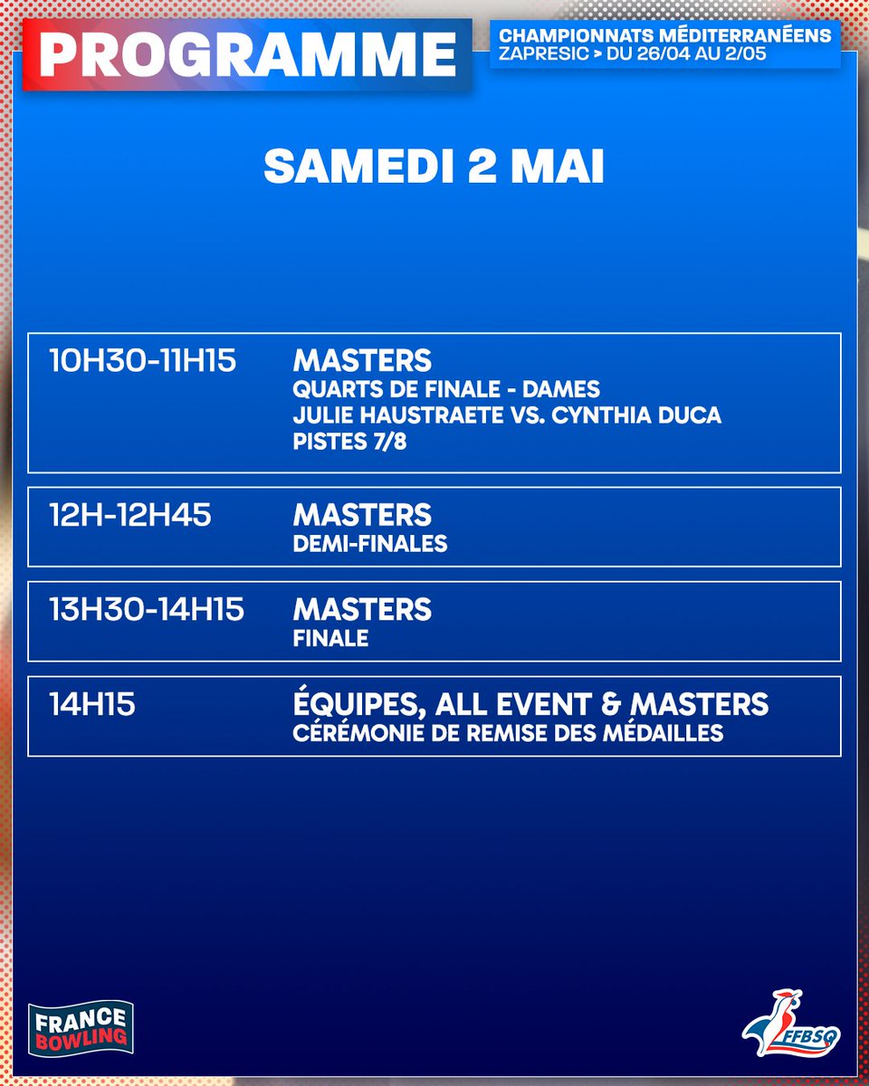 FF Bowling et Sport de Quilles tweet media