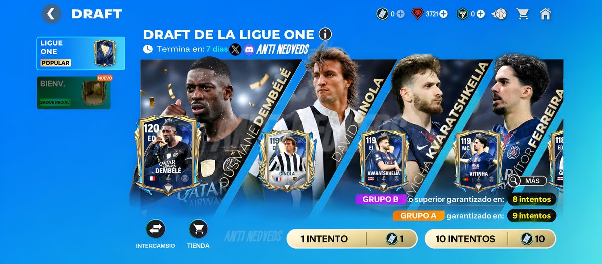AntiNedveds_Fc's tweet image. Draft - Ligue 1 🇫🇷
Una prediccón y concepto de como puede verse este apartado la semana que viene. 👀🔥
Se agradece mucho un repost y corazón para ayudarnos a crecer. ❤

@tutiofifa @FCMUniverse @HDWolvie @FrancoMene18160 @newcomerFM @SebasAk69 @enzo_tamaboshi #TOTS #Predictions