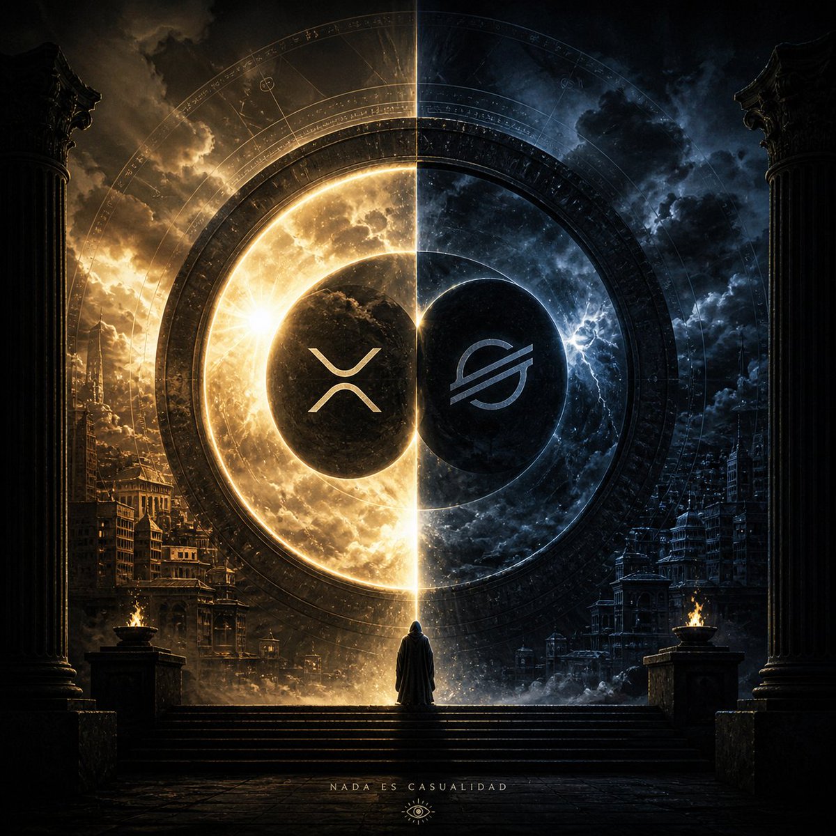 KairosOficialX's tweet image. Todo sistema necesita su opuesto para sostenerse ⚫⚪

Luz y oscuridad no luchan, se equilibran 🌞🌑

Lo visible distrae.
Lo invisible sostiene.

Schwart 🆚 McCaleb.

El nuevo sistema financiero no nace del caos… nace del equilibrio ⚖️💲

#XRP #XLM